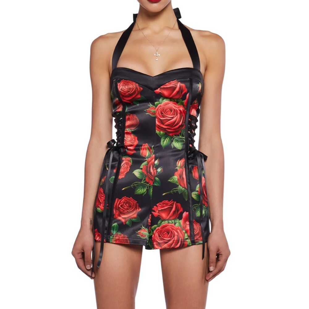 Dolls Kill Sugar Thrillz TALES OF PASSION ROMPER